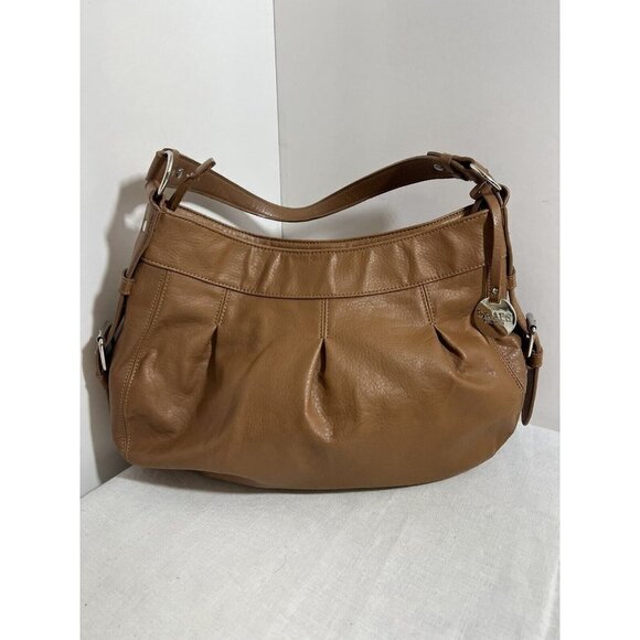 Chaps Handbag Medium Brown Hobo 14x10” - Picture 1 of 7